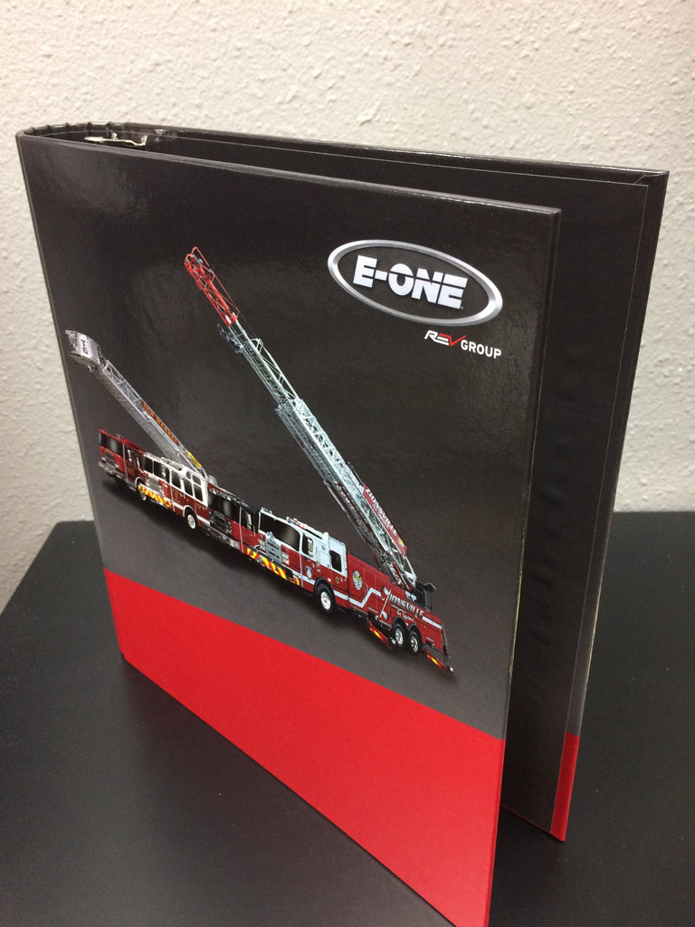 E-ONE Bid Binder - 2-inch for CONTRACTED DEALERS