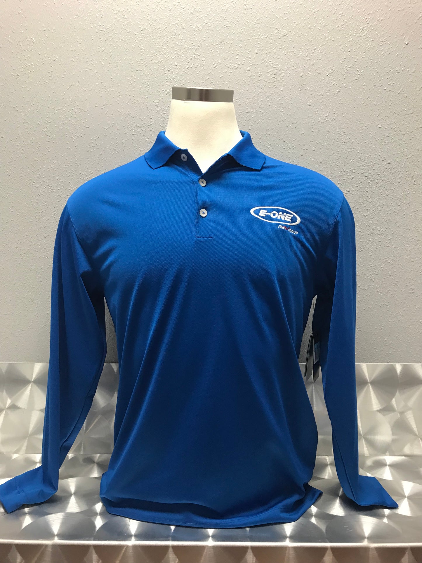Sapphire Long Sleeves Nike Dri-FIT Polo