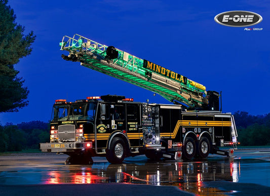 E-ONE Fire Truck Magnet