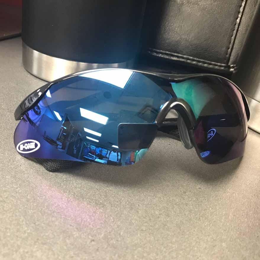 Blue ERB Safety Sunglasses
