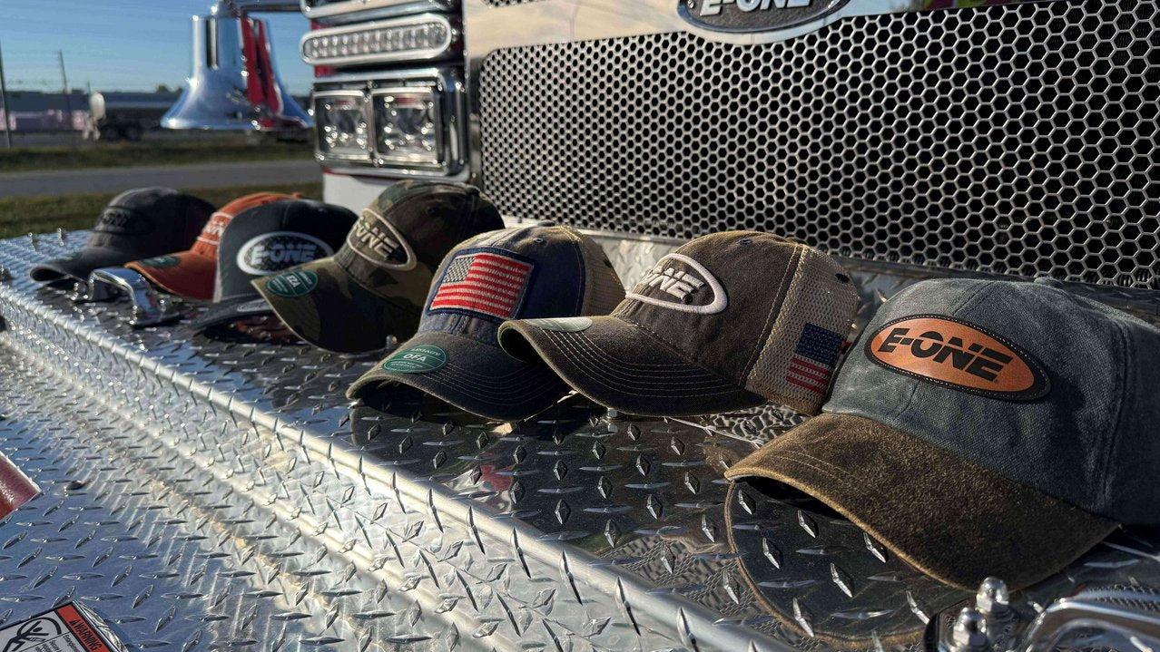 Group of E-ONE Hats